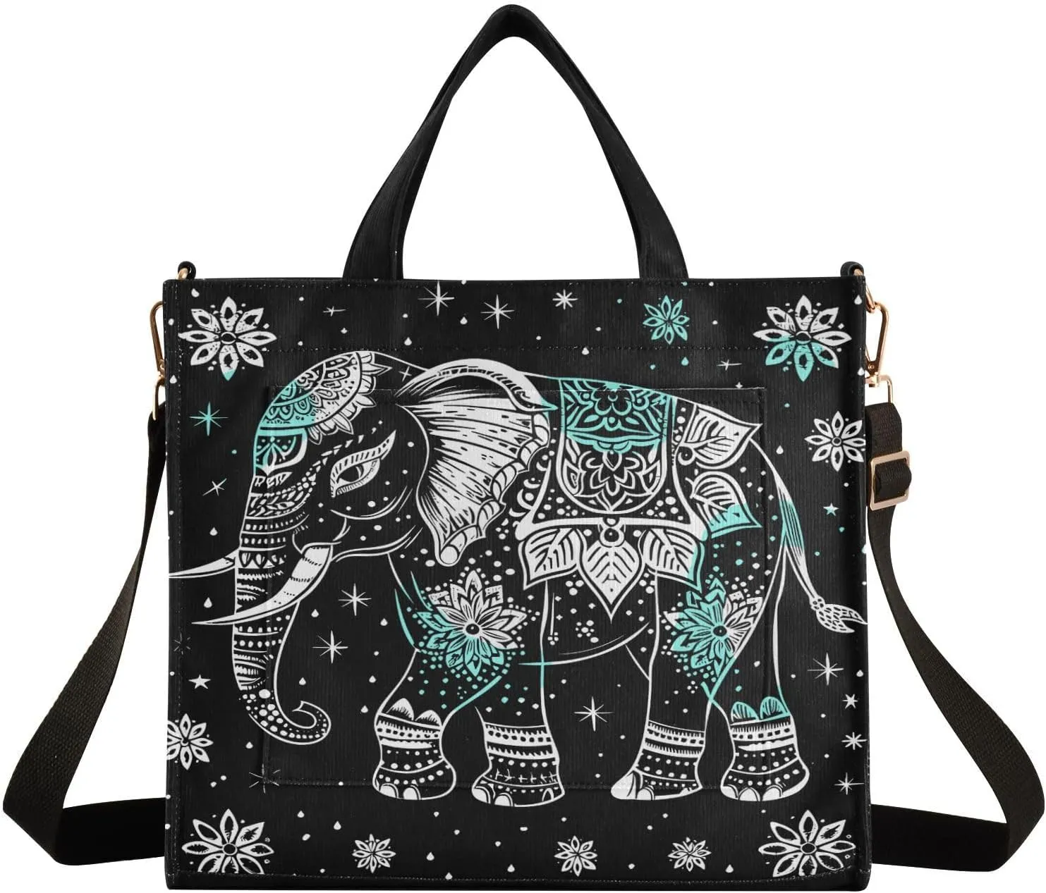 Tote Bag for Women with Inner Pockets Corduroy Crossbody Shoulder Purse Bags for Trip Office Work 13.7 * 4.9 * 12.2IN