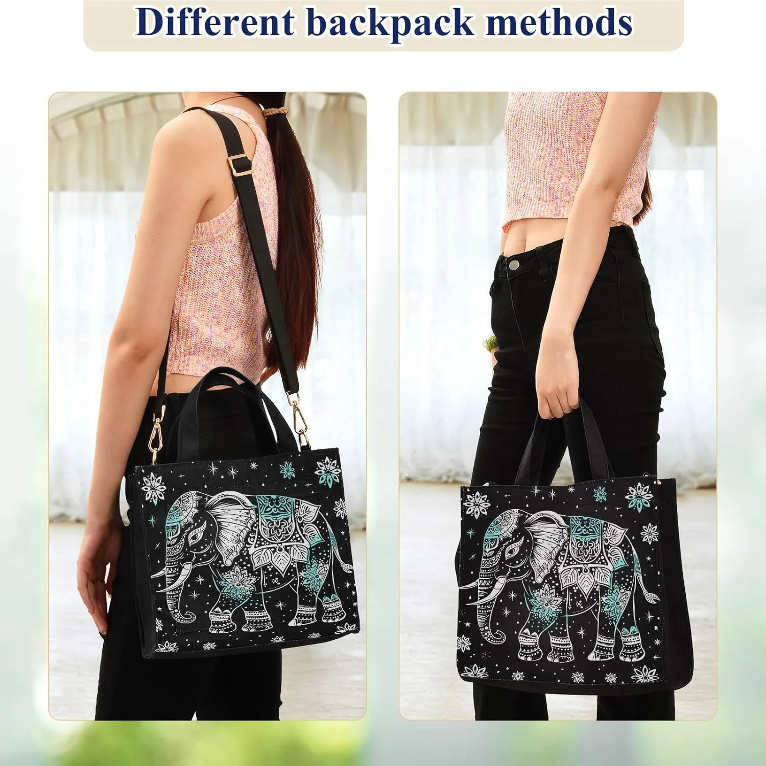 Tote Bag for Women with Inner Pockets Corduroy Crossbody Shoulder Purse Bags for Trip Office Work 13.7 * 4.9 * 12.2IN