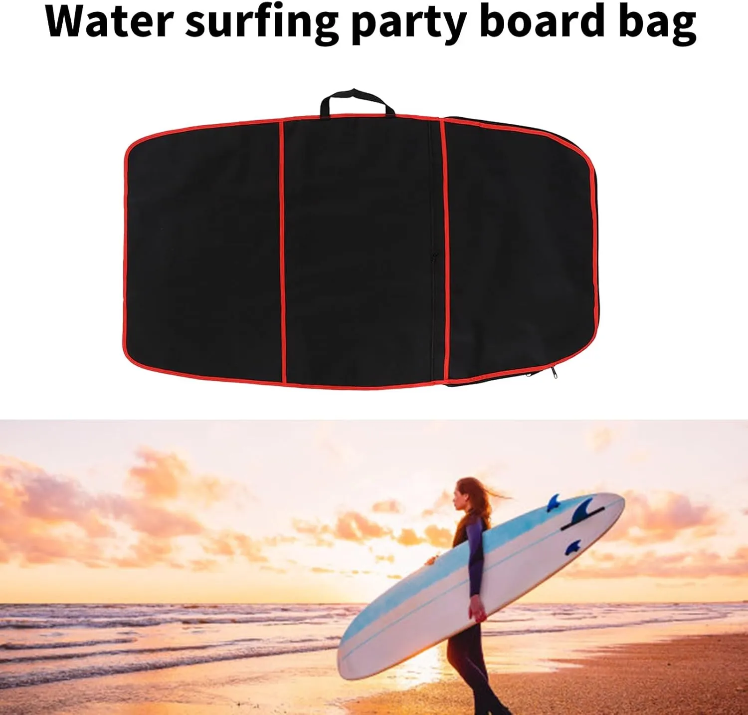 Travel Bodyboard Bags Surfboard Covers Polyester Carry Bag Wear Paddleboard Bag Outdoor Surfing Accessories
