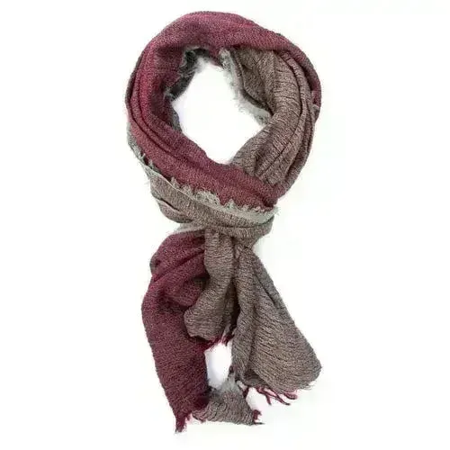 Turkish Cotton Fringed Hobo Scarf