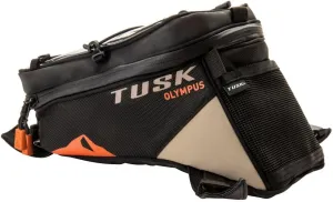 Tusk Off-Road Tusk Olympus Tank Bag Small Black/Tan For Honda NC750X DCT 2022-2024