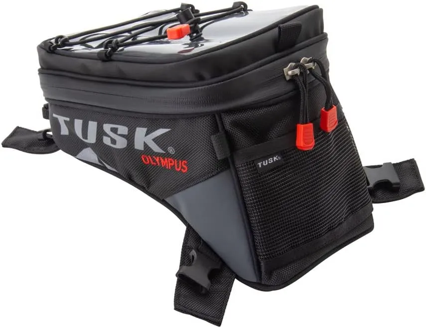 Tusk Olympus Tank Bag Small Black/Grey For HONDA CRF300L Rally (ABS) 2021-2024