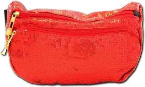 TV Store Sun Drop Citrus Soda Red Sequin Fanny Pack Waist Bag