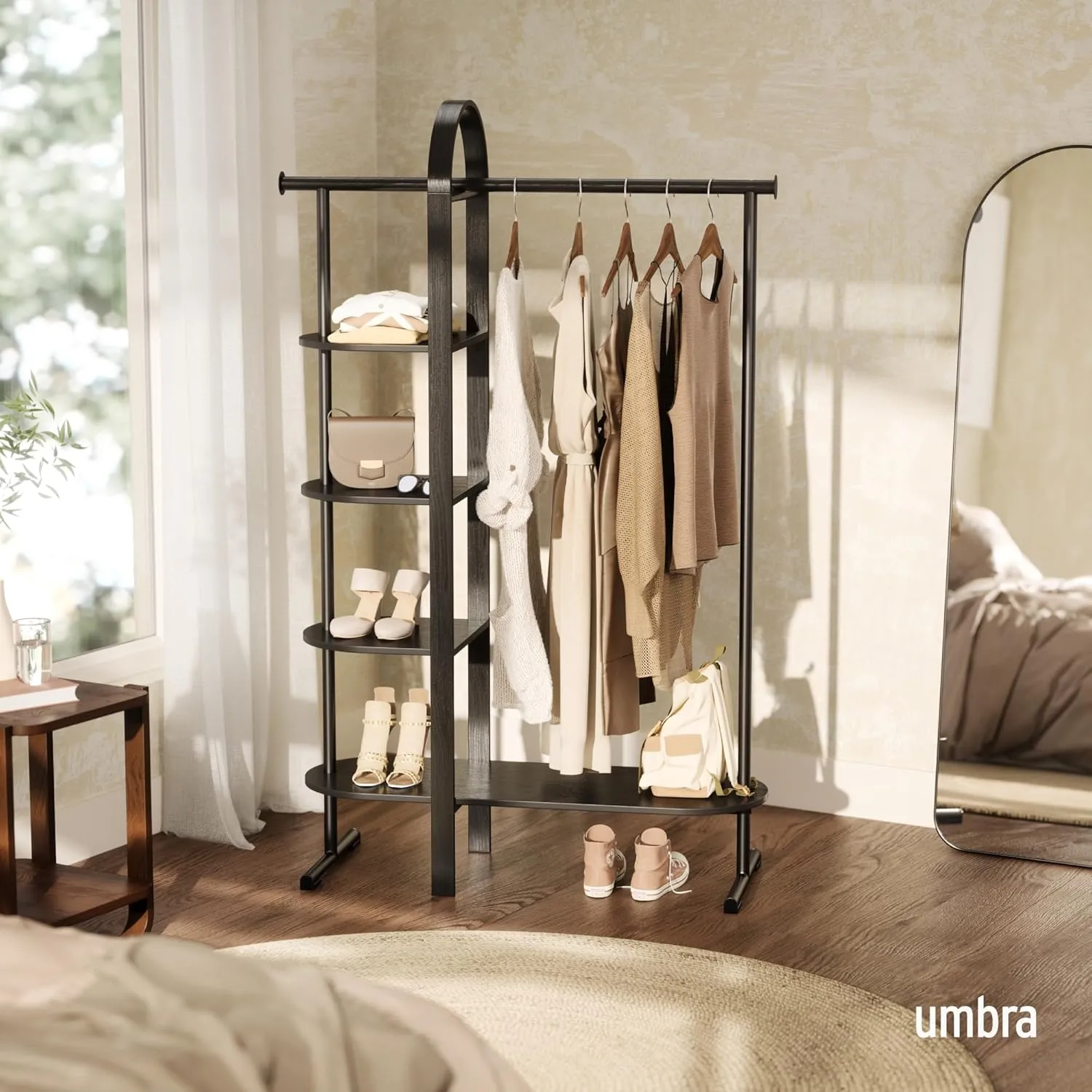 Umbra Bellwood Garment Rack, Black
