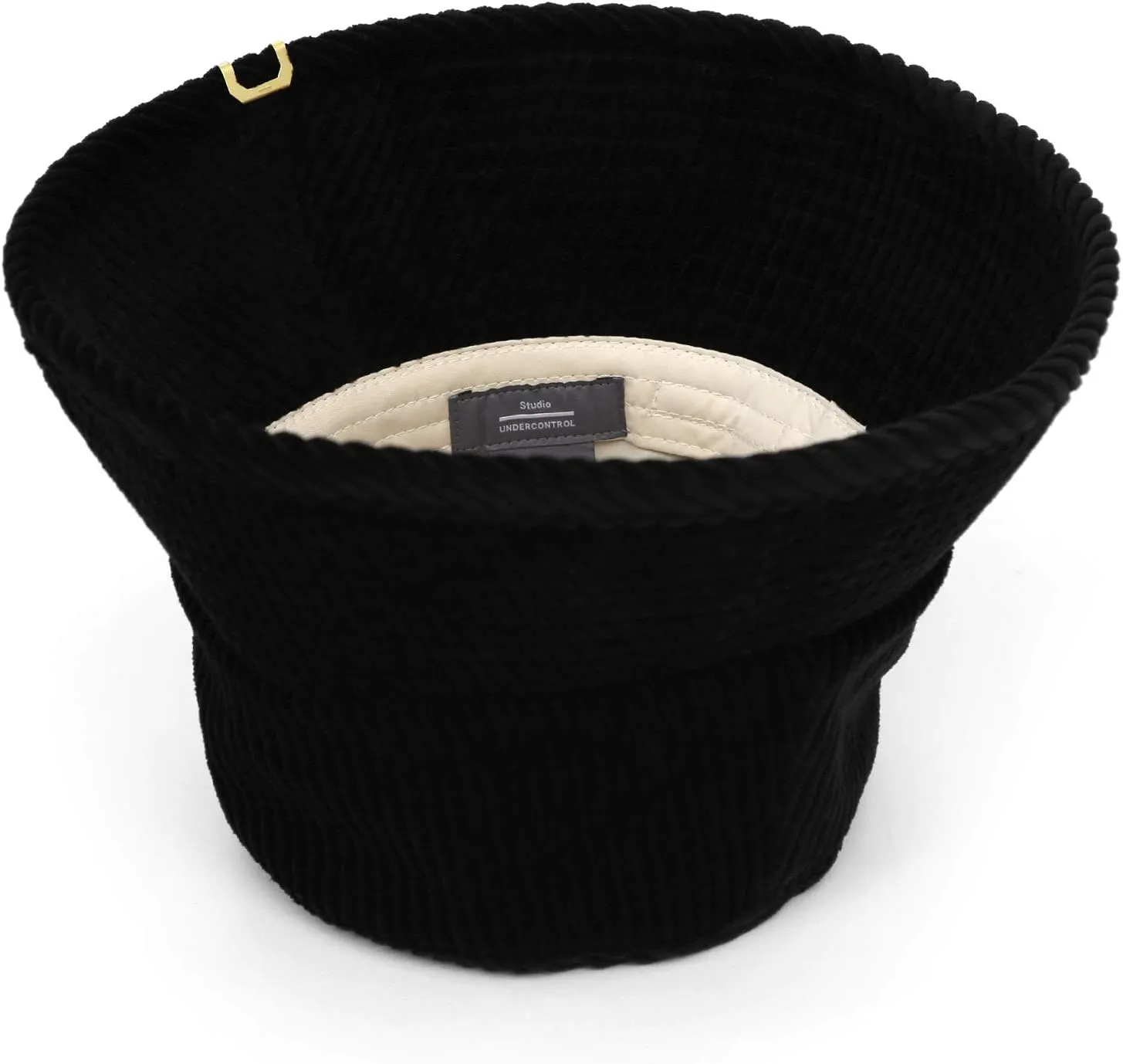 UNDERCONTROL Vintage Washed Cotton Gold Label Wide Deep Long Brim Four Season Packable Travel Safari Bucket Fashion Hat Korea
