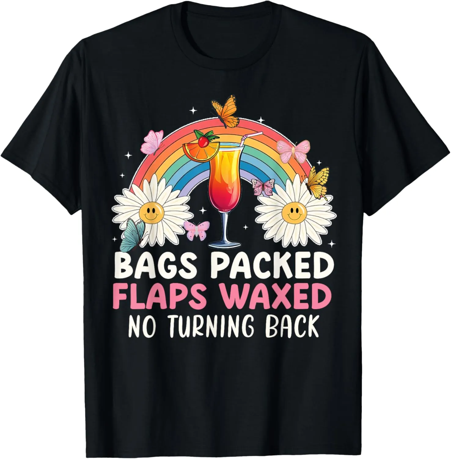 Unicorn Inappropriate Dirty Funny Trip Travel Girls Vacation T-Shirt