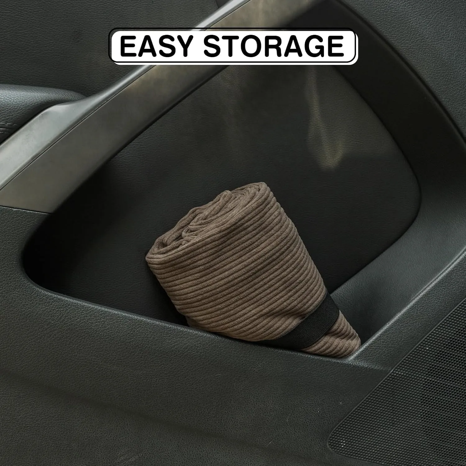 Universal Car Seat Cover with Non-Slip Back Coffee - Portable Auto Seat Cushion Fit for Cars Truck SUV Seats - Waterproof Carseat Protector Great for Dog or Kid Outdoor Sport Activities