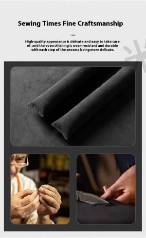 Universal Car Seat Gap Filler 2-Pack - Non-Slip Vehicle Gap Cover with Soft Surface, Flexible Fit for Most Cars/SUV