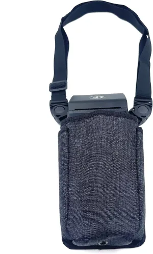 Universal Wireless Payment Pouch with Sling/Waistbelt and Rugged Metal Belt Clip