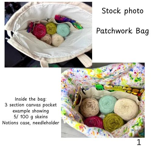 Untamed Patchwork Project Bag-E