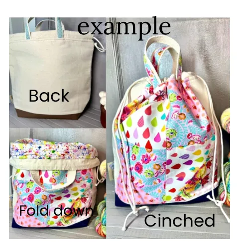 Untamed Patchwork Project Bag-E