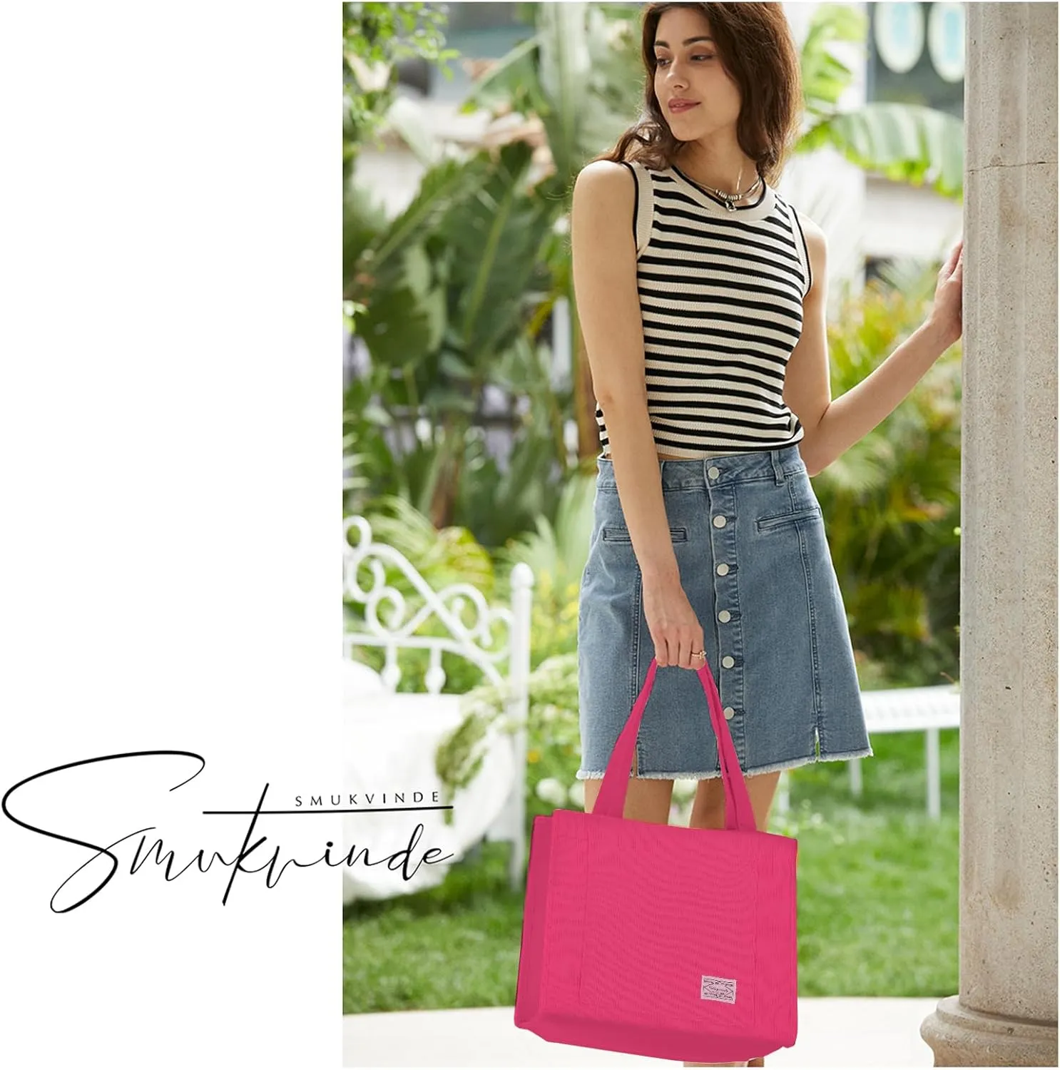 Valleycomfy Tote Bag for Women Corduroy Crossbody Tote Bag Purse Women Travel Shoulder Bags Work Handbags Everyday Hobo Bag