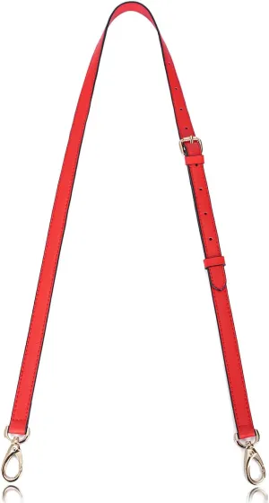 VanEnjoy Genuine Leather Adjustable Purse Strap Replacement for Cross Body Bag Handbag - 3/5 inch Wide,51 inches Long