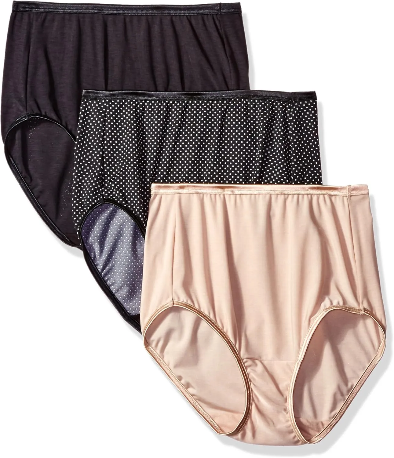 Vanity Fair Women's 3 Pack Illumination Brief Panty 13309
