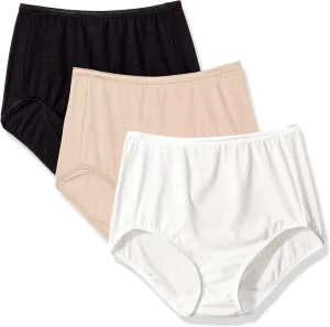 Vanity Fair Women's 3 Pack Illumination Brief Panty 13309