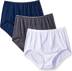 Vanity Fair Women's 3 Pack Illumination Brief Panty 13309