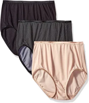 Vanity Fair Women's 3 Pack Illumination Brief Panty 13309