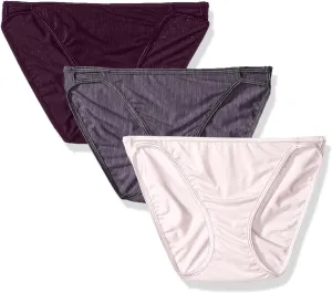 Vanity Fair Women's Illumination String Bikini Panty (3 Pack)