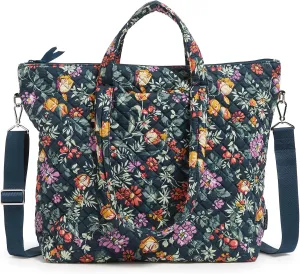 Vera Bradley Women's Cotton Slouchy Tote Bag
