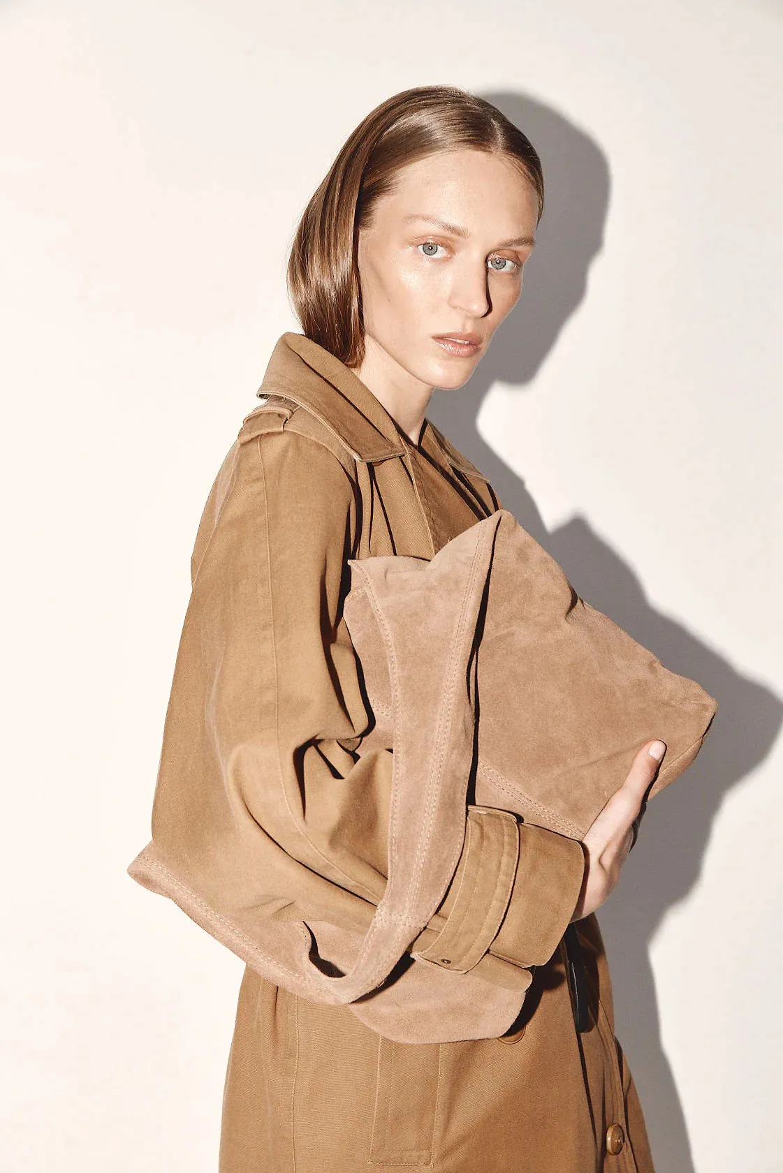 Vestirsi Sienna Brown Suede Hobo