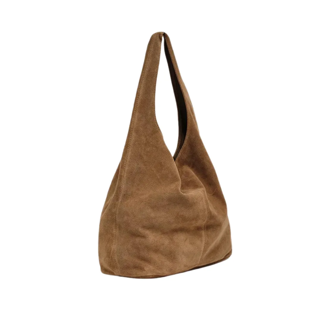 Vestirsi Sienna Brown Suede Hobo