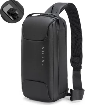 VGOAL Crossbody Bag Sling Bag for Women Men Sling Backpack Mini Backpack Daypack Crossbody for Travel Sport Running Hiking (FG6315-A)