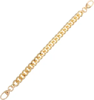 VILLFUL Elegant Women's Purse Chain Aluminum Alloy Chain 19mm Wide Cross Body Bag Chain Shoulder Straps 40cm Total Strong Anti-wear Present