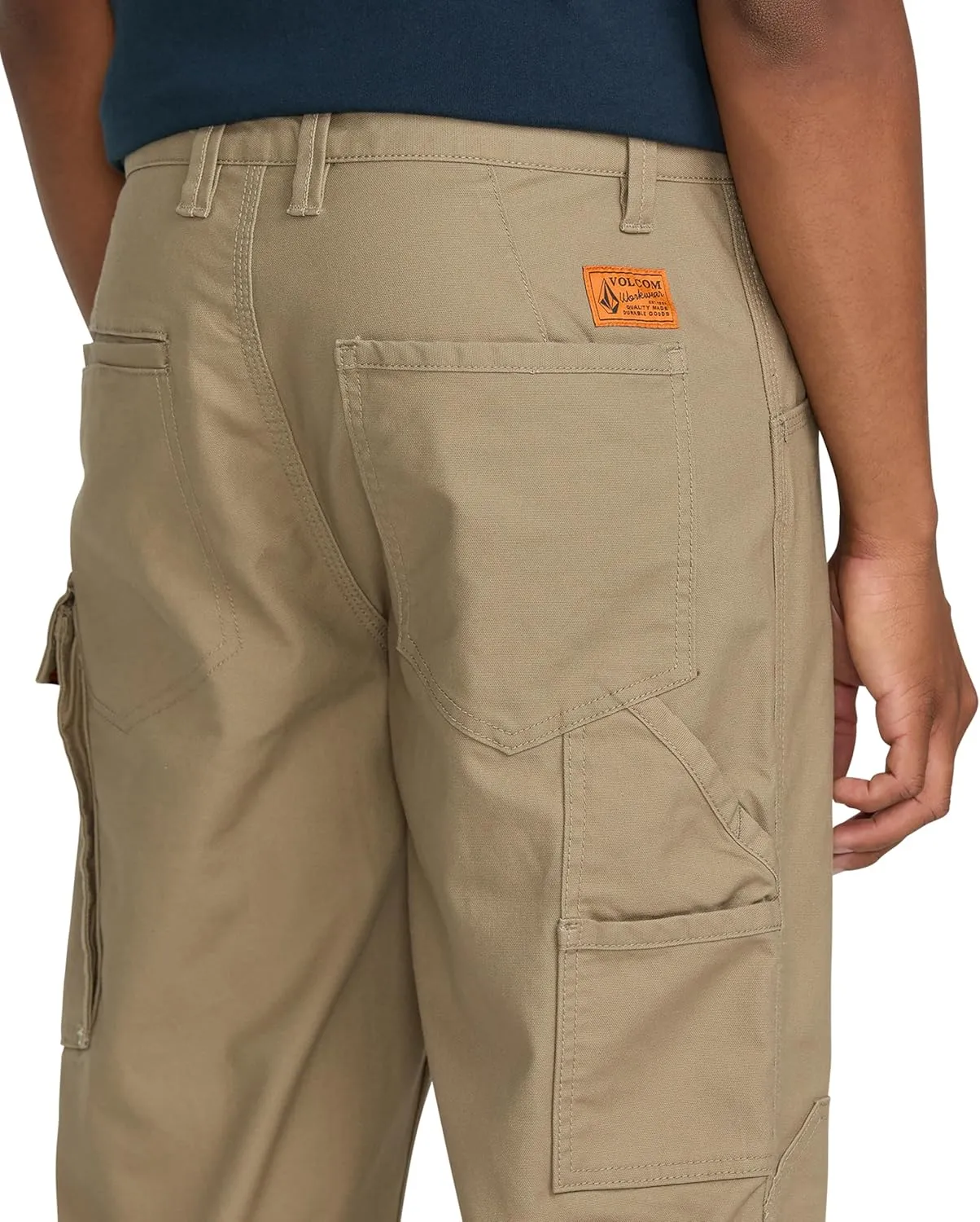 Volcom Men's Caliper Ii Relaxed Fit Straight Leg Workwear Utility Pant