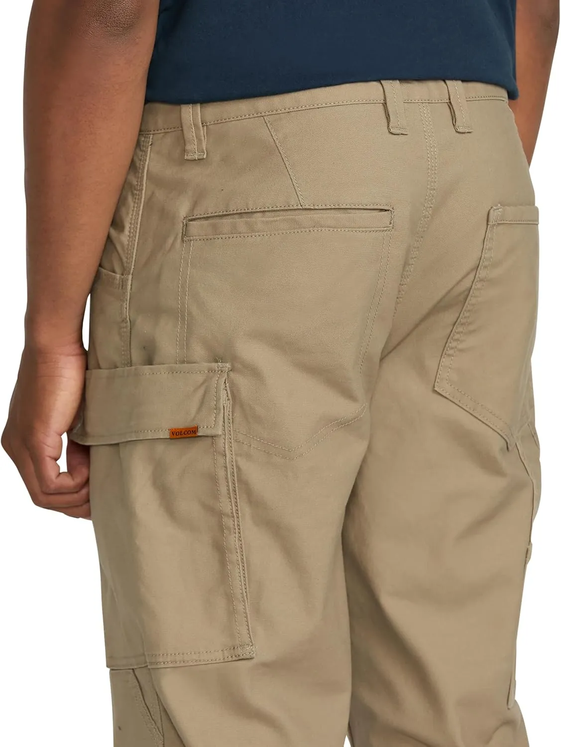 Volcom Men's Caliper Ii Relaxed Fit Straight Leg Workwear Utility Pant