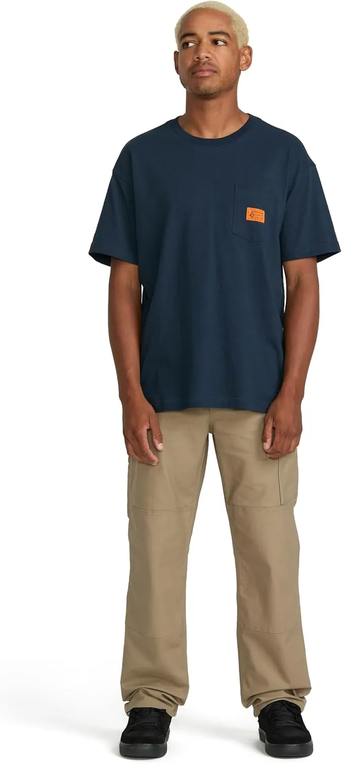 Volcom Men's Caliper Ii Relaxed Fit Straight Leg Workwear Utility Pant
