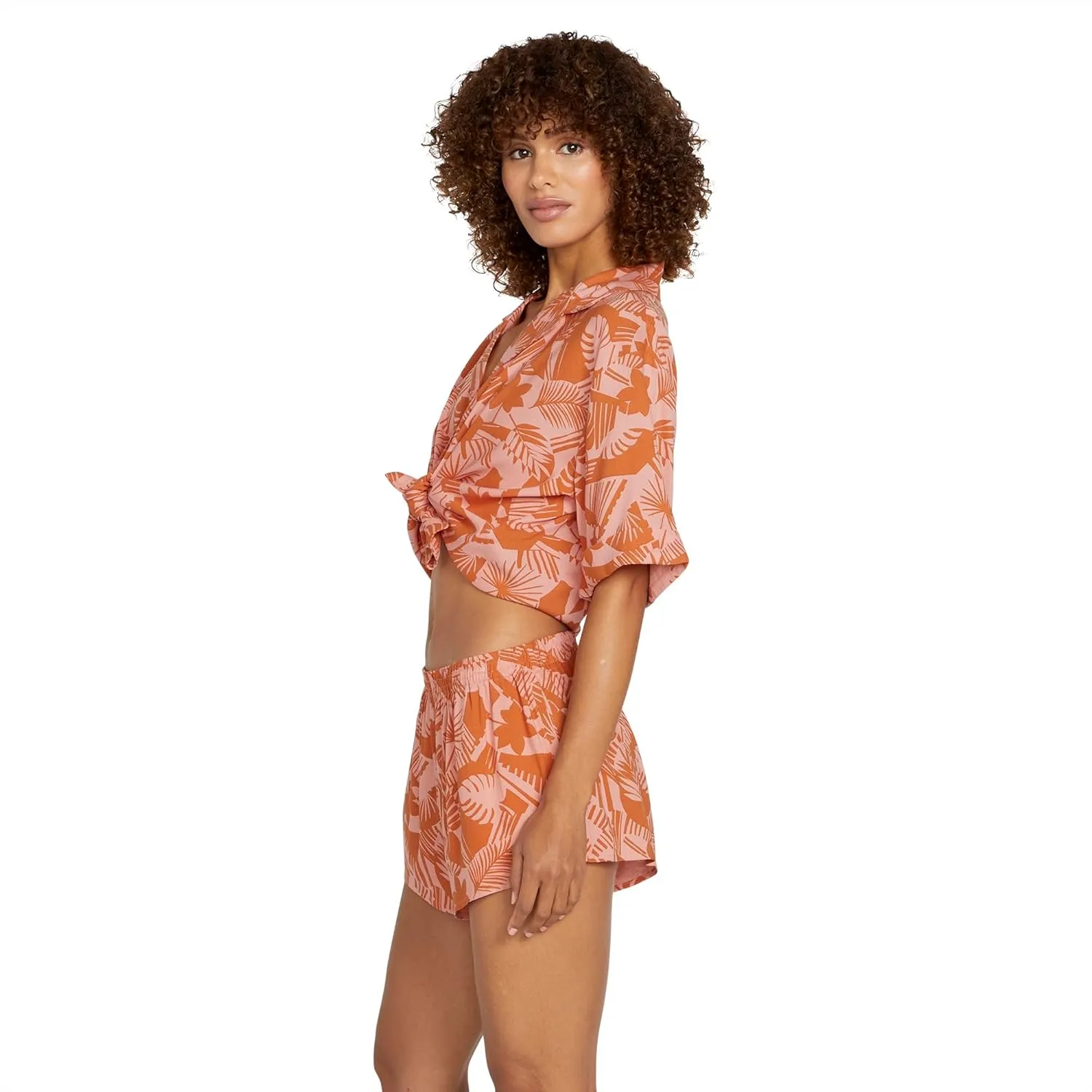Volcom Women's Off Tropic Elastic Waist Short