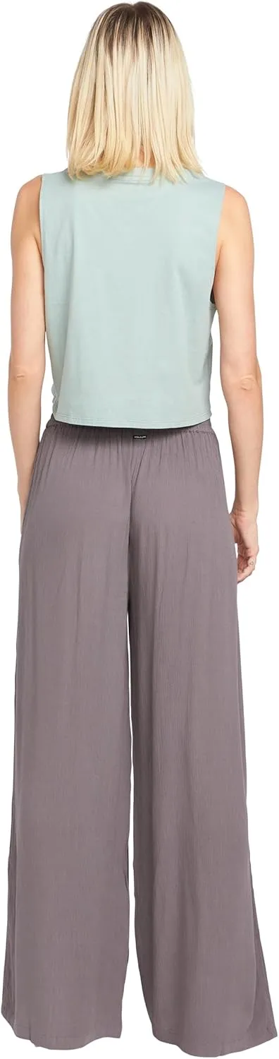 Volcom Women's Stoneshine Junki Wide Leg Beach Pant