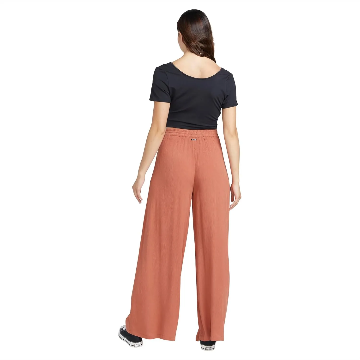 Volcom Women's Stoneshine Junki Wide Leg Beach Pant