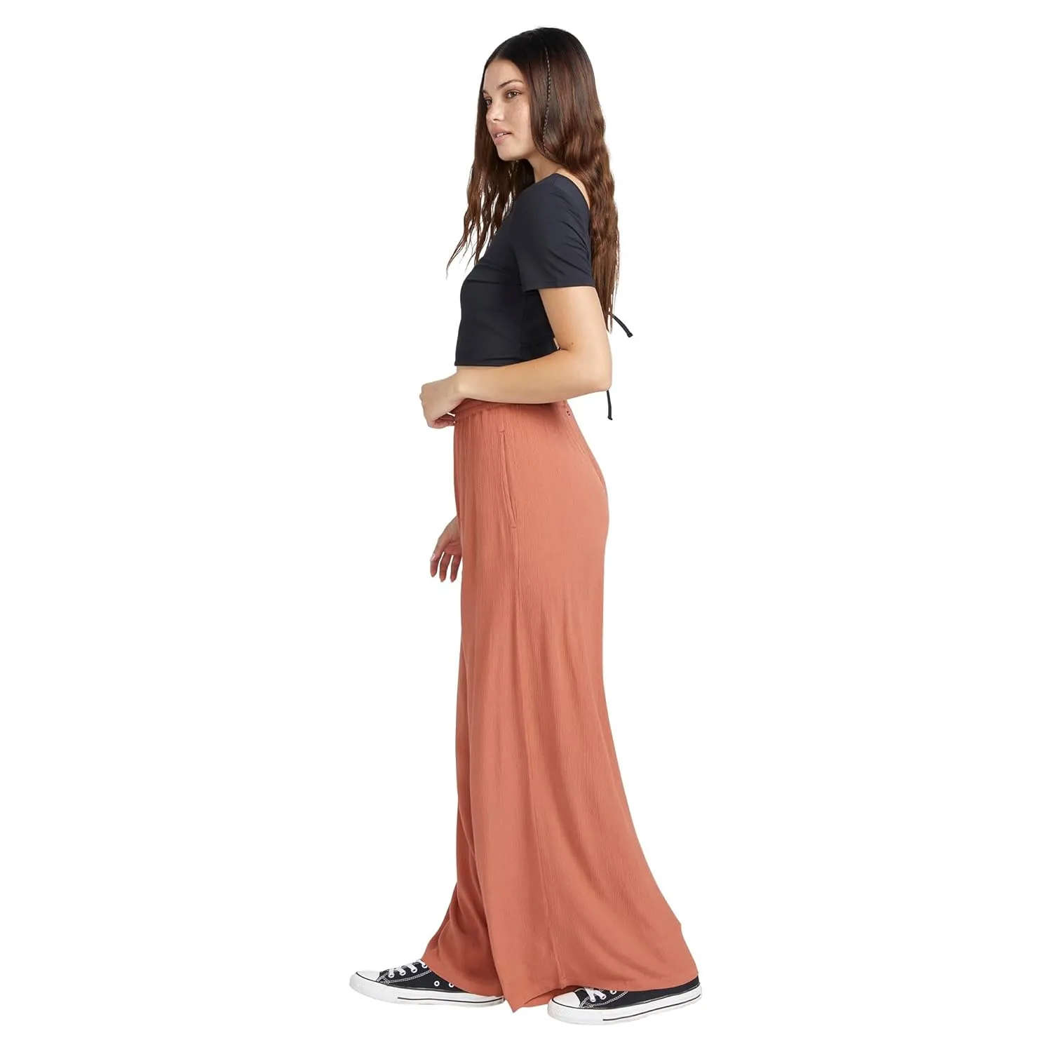 Volcom Women's Stoneshine Junki Wide Leg Beach Pant