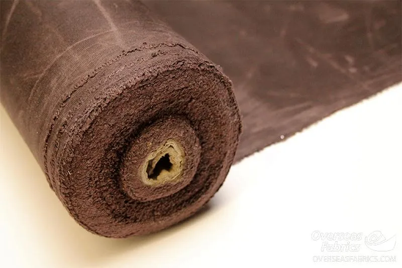 Waxed Canvas 60" (13.5oz) - Dark Brown