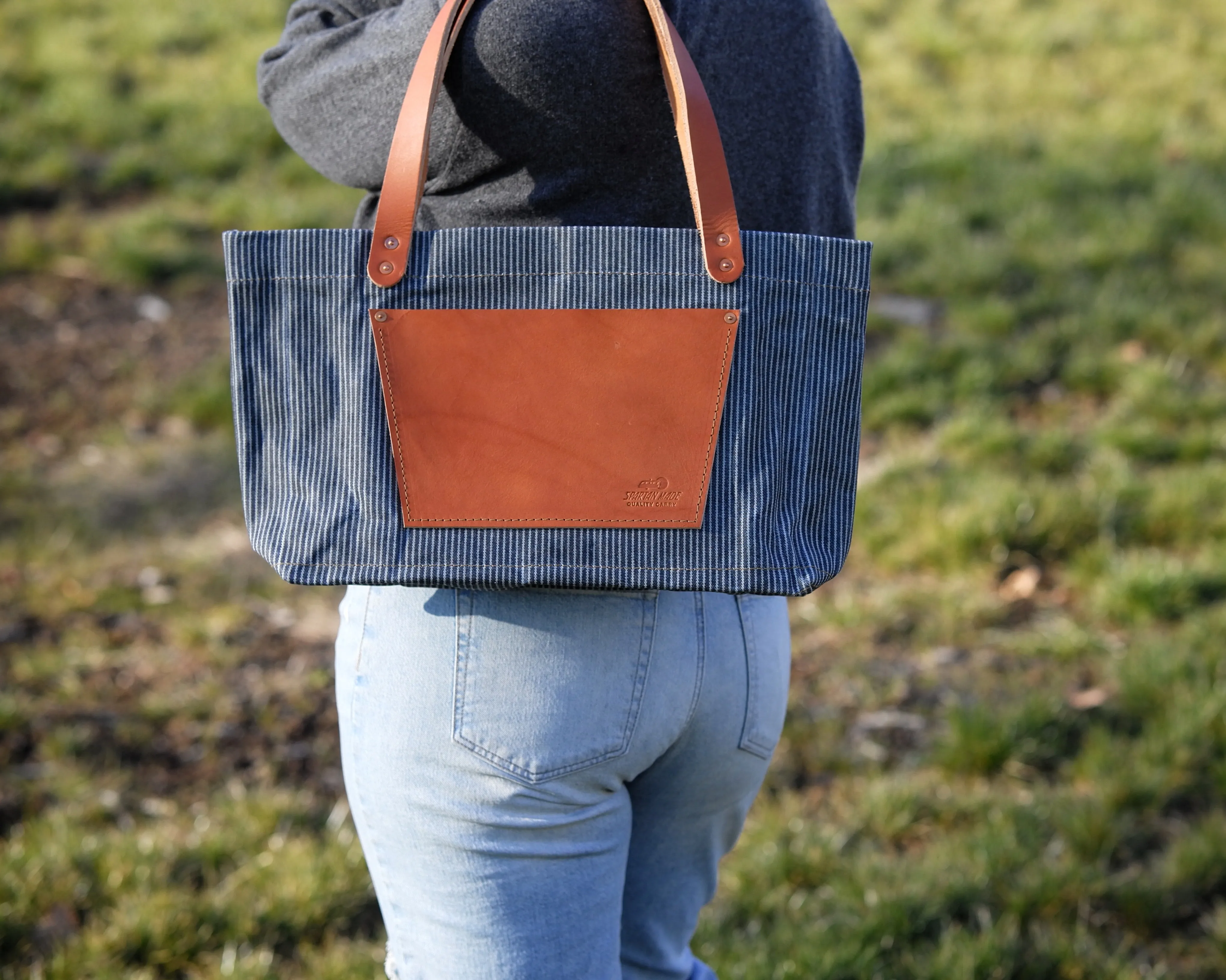 Waxed Canvas Tote