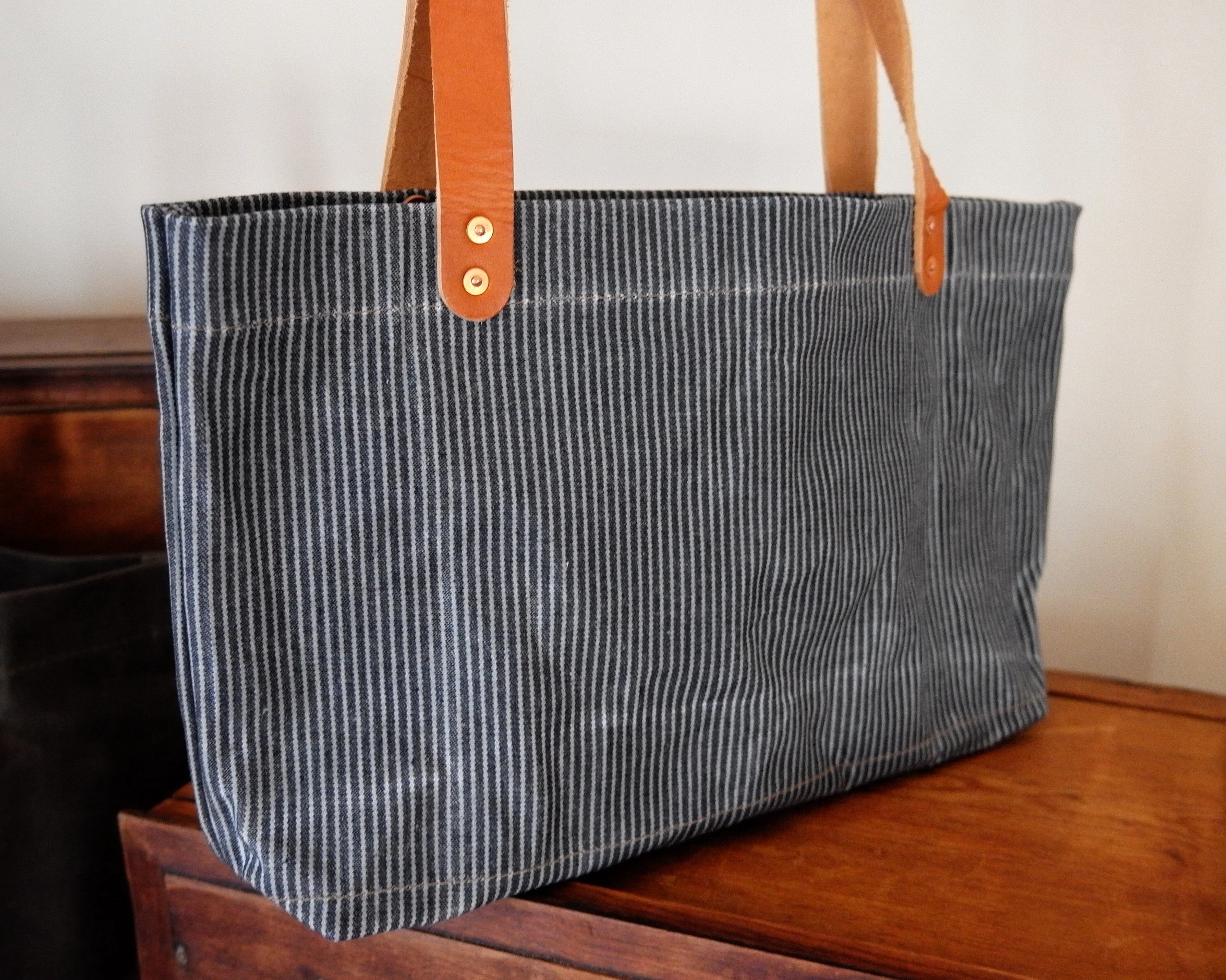 Waxed Canvas Tote