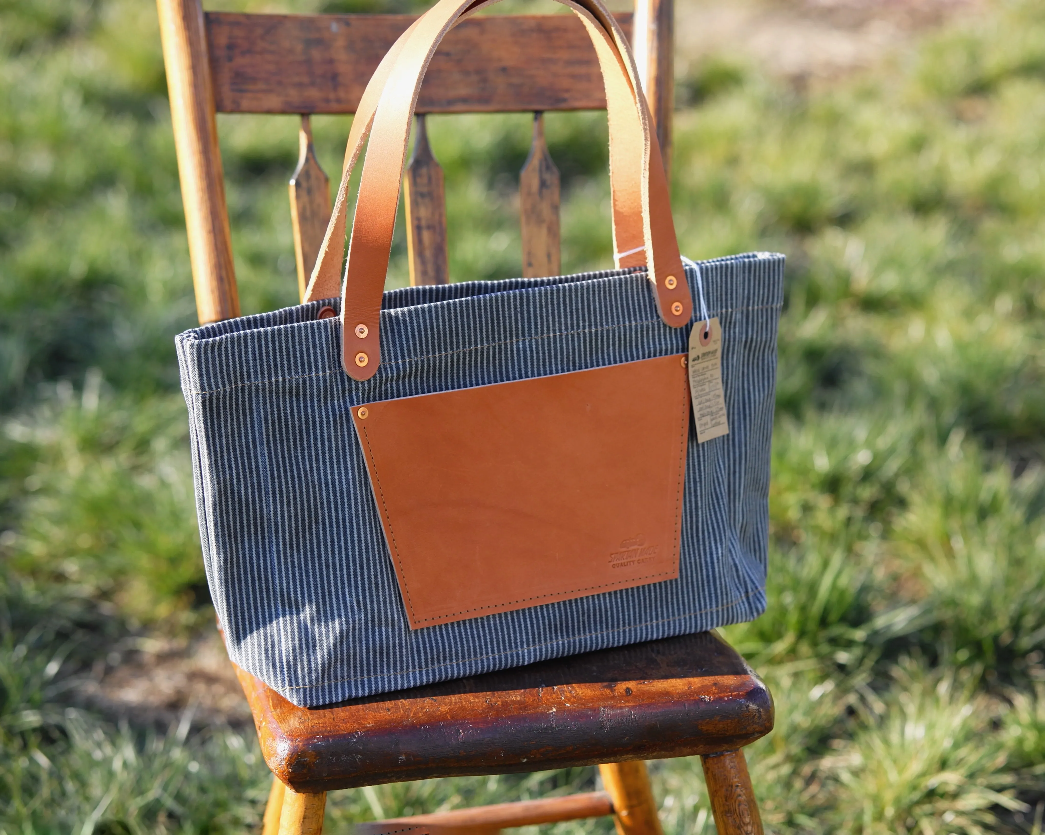 Waxed Canvas Tote