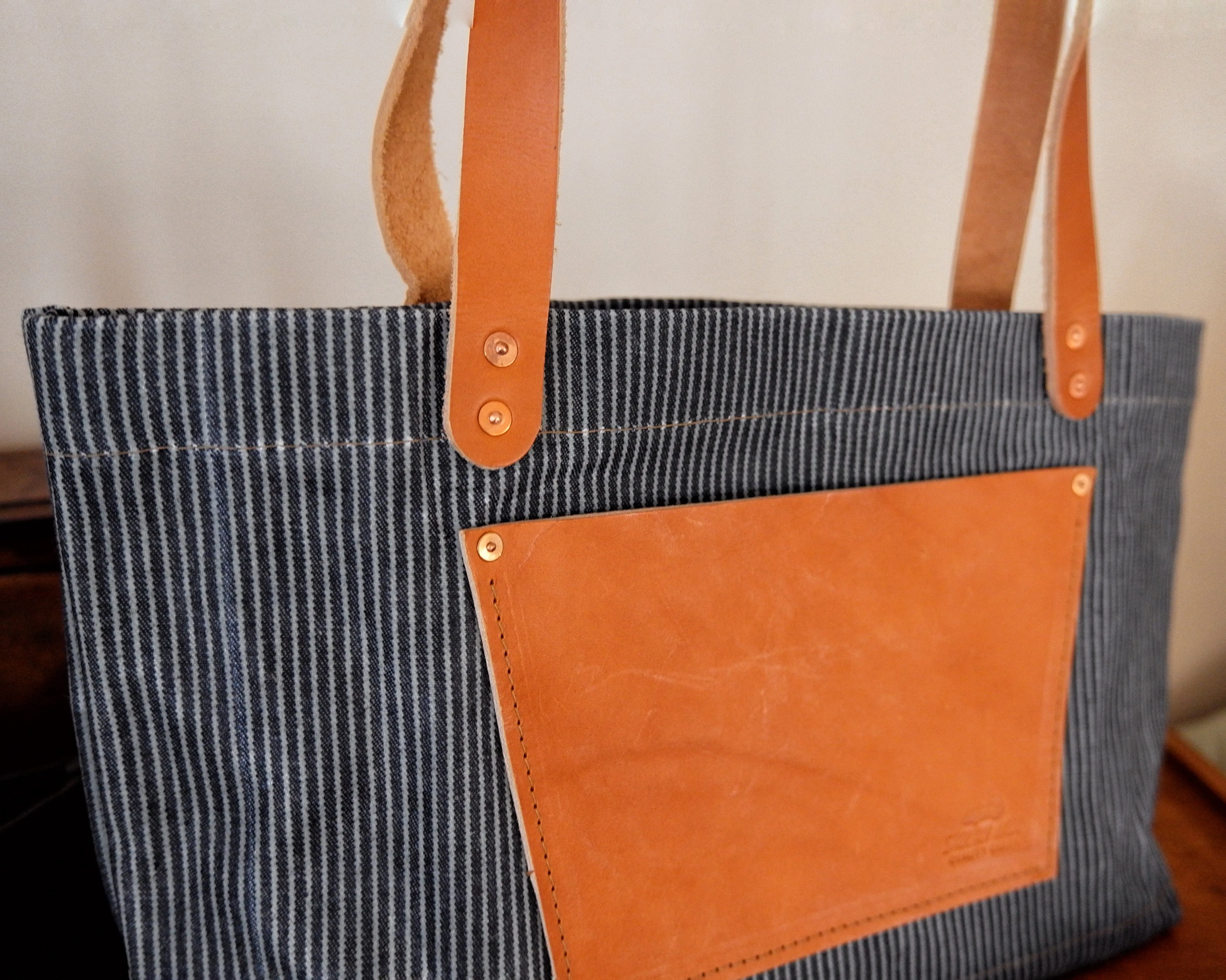 Waxed Canvas Tote