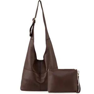West Hobo Shoulder Bags with Coin Purse