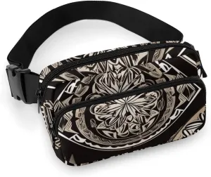 Western Pacific Traditional Waist Bag for for Women Cross Body Bag for Men Lightweight Belt Bag for Travel Sports