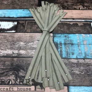 Wet Sand 12 inch Zipper 10 Pack