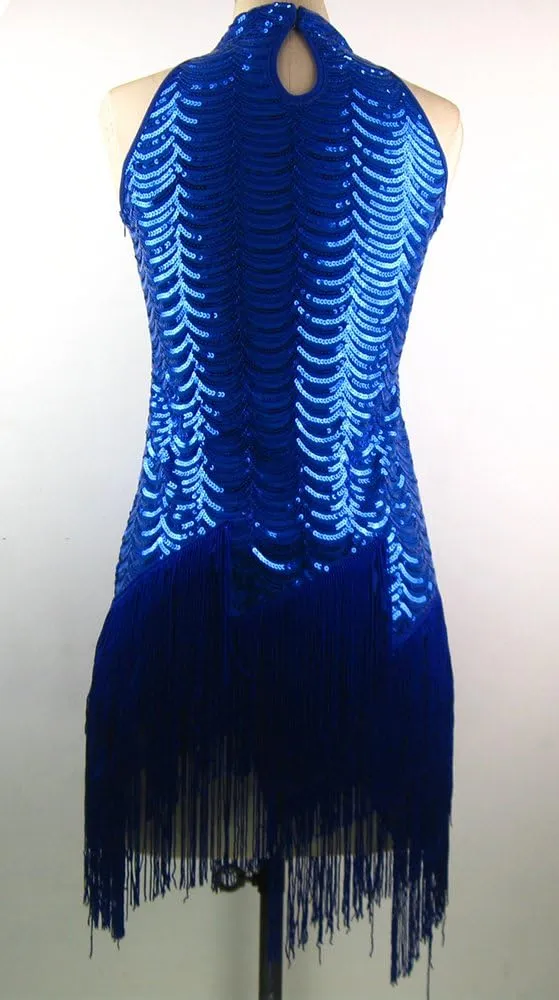 Whitewed Sequin Fringe Great Gatsby Flapper Dresses Halloween in The 1920's