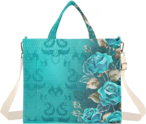 WIHVE Tote Bag for Women Corduroy Handbag Fashion Crossbody Bag