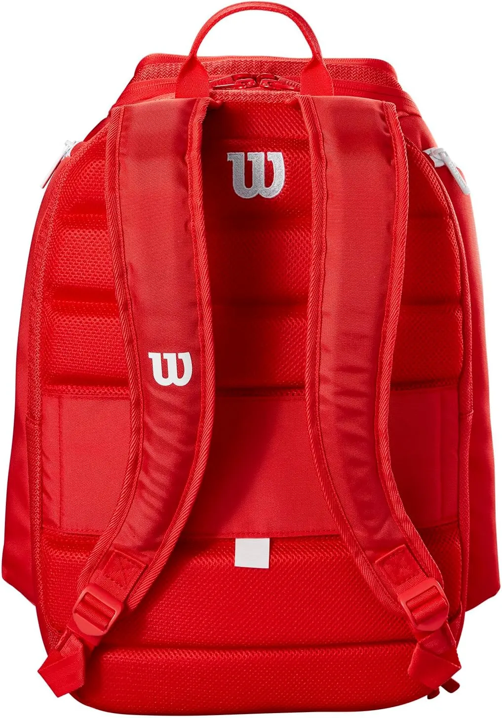 WILSON 2025 Super Tour Red Tennis Racket Bags - Red/White