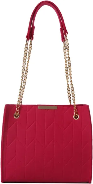 Women Felt Fabric Purses and Handbags Top Handle Bag Shoulder Bags Tote Bag for Ladie, One Color, One Size