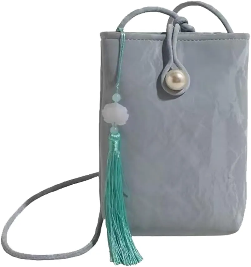Women Mini Crossbody Bags Small Shoulder Bags CellPhone Purse Tassels Wallet Purse for Women