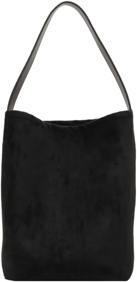 Women 's Tote Bag Suede Bucket Bag Handbag Bag Vegan Leather Shoulder Bag Retro Purse Work Travel 2024