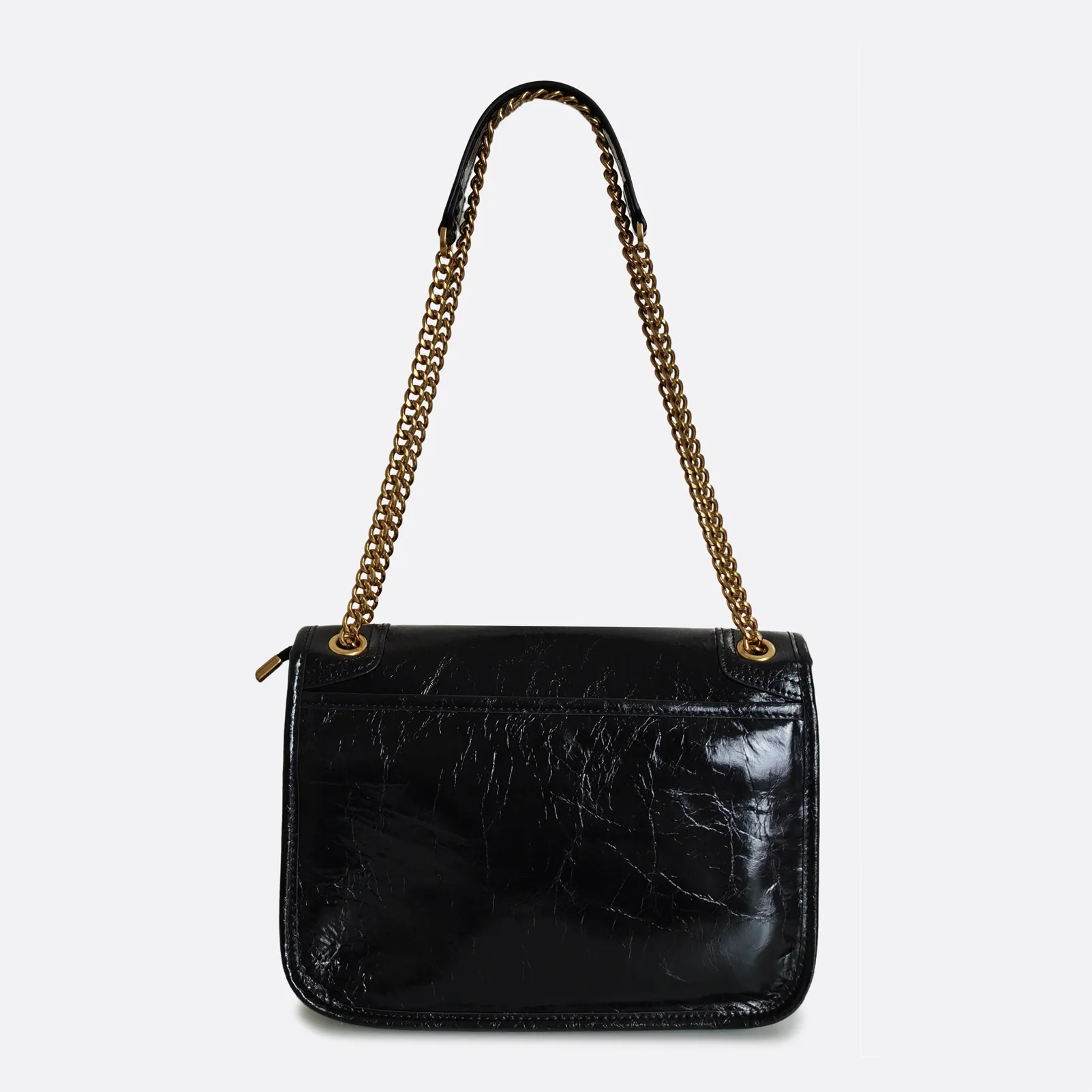 Women's genuine waxed cowhide leather messenger satchel bag