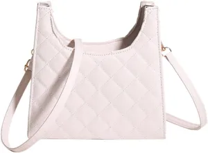 Women's Shoulder Bag PU Leather Handbag Top Handle Purse Crossbody Bags with Adjustable Strap